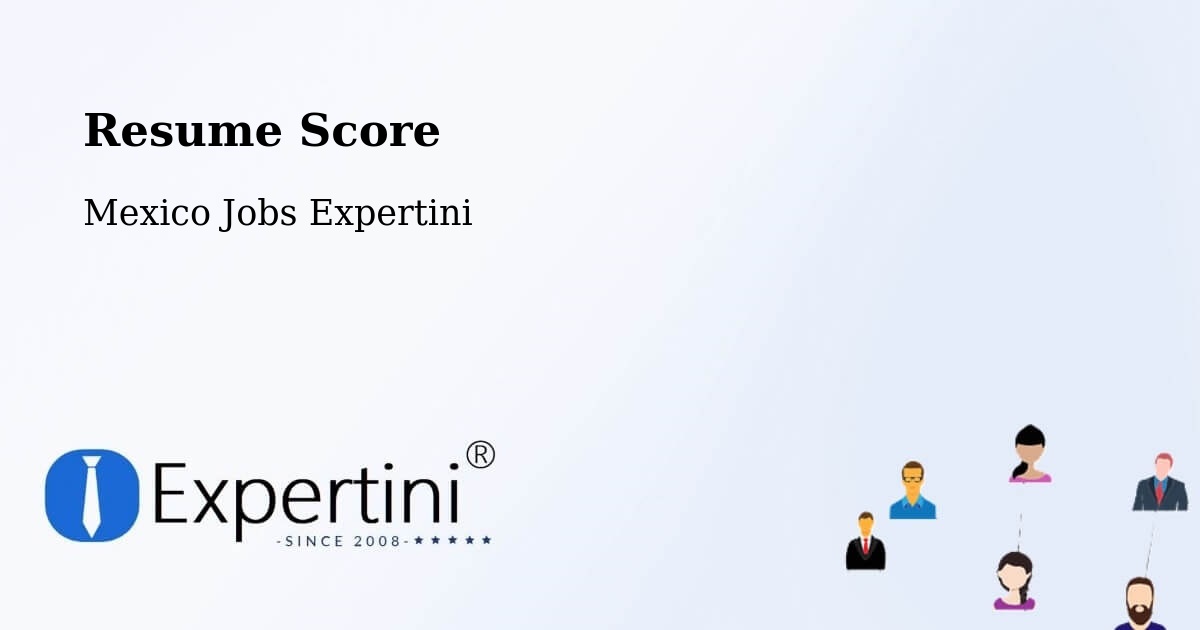Resume Score & Job Description Match Tool – Queréndaro - Mexico Jobs Expertini